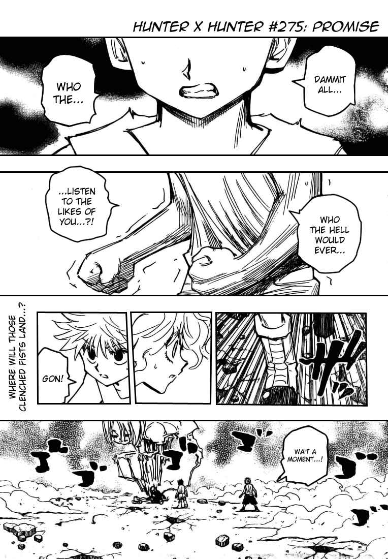 Page 1 Chapter 275 HUNTER x HUNTER