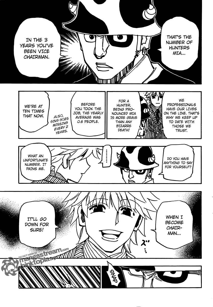 Page 11 Chapter 319 HUNTER x HUNTER