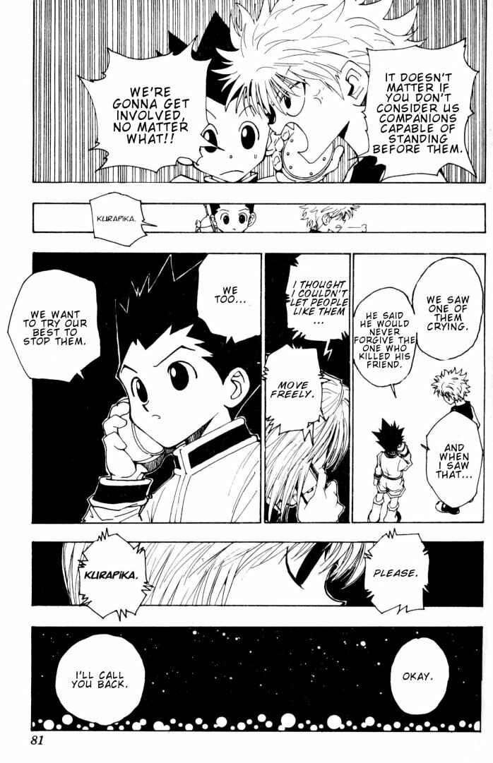 Page 19 Chapter 97 HUNTER x HUNTER