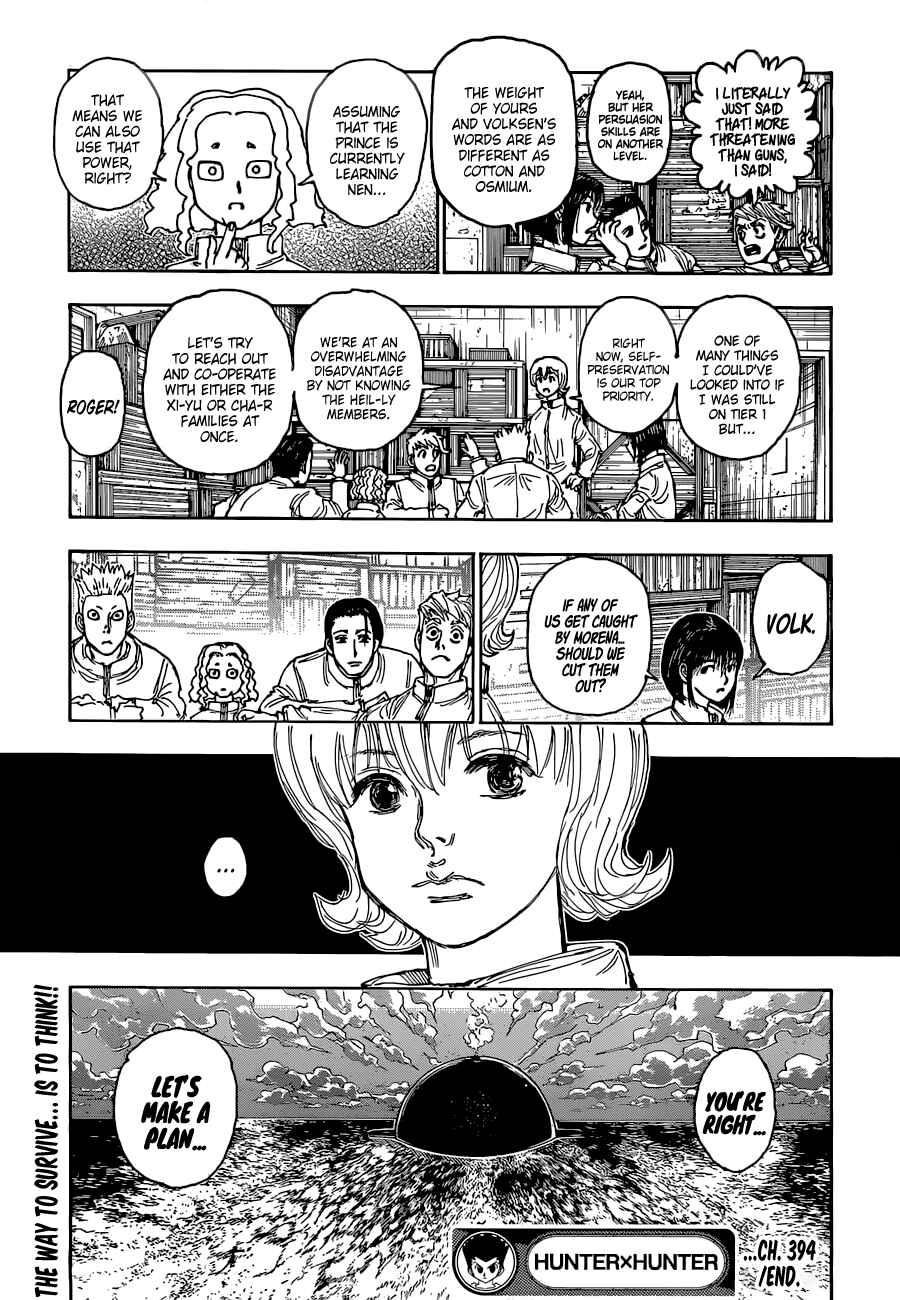 Page 20 Chapter 394 HUNTER x HUNTER