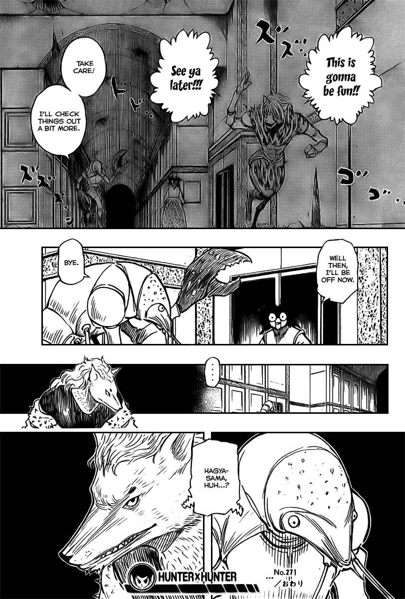 Page 18 Chapter 271 HUNTER x HUNTER