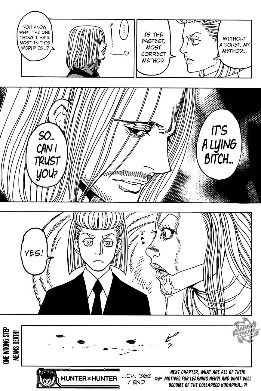 Page 21 Chapter 368 HUNTER x HUNTER