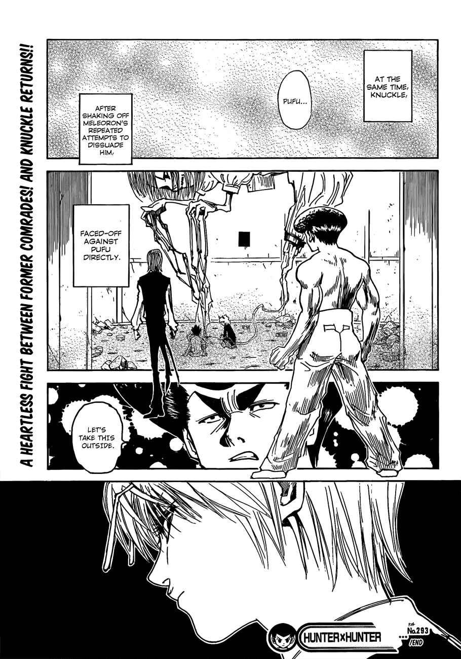 Page 20 Chapter 293 HUNTER x HUNTER