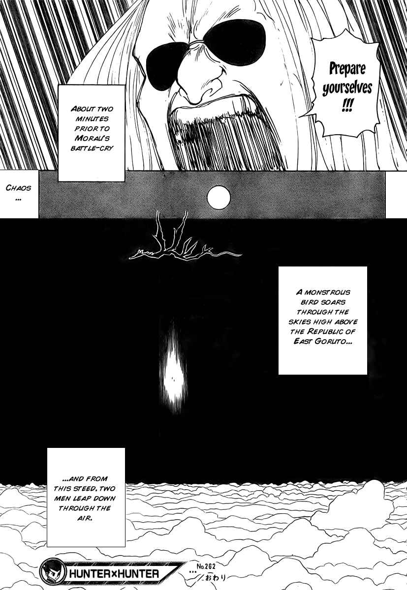 Page 19 Chapter 262 HUNTER x HUNTER
