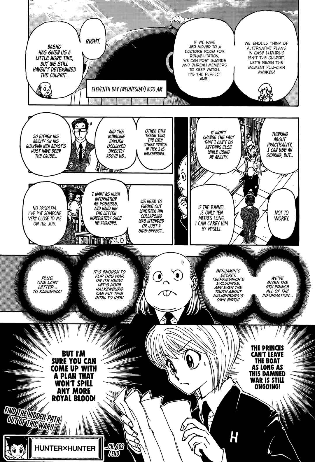 Page 20 Chapter 402 HUNTER x HUNTER