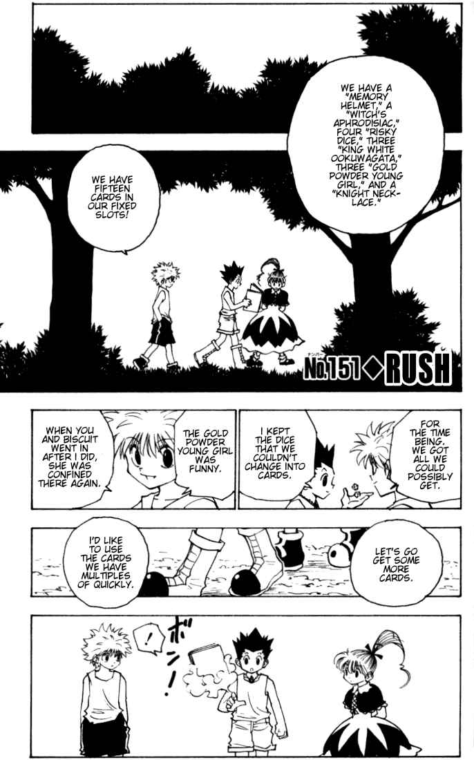 Page 1 Chapter 151 HUNTER x HUNTER