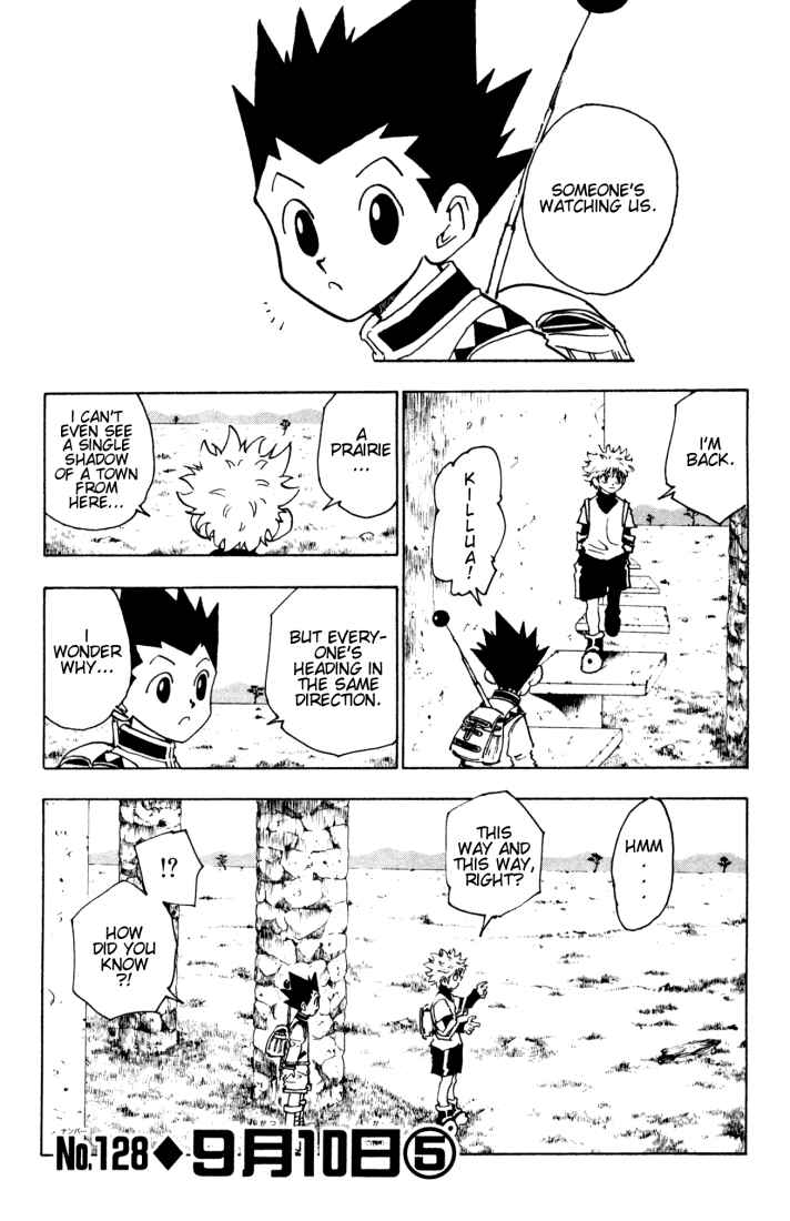 Page 1 Chapter 128 HUNTER x HUNTER
