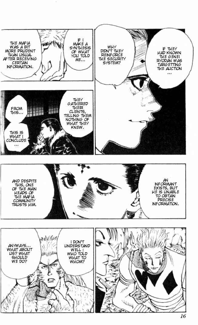 Page 13 Chapter 74 HUNTER x HUNTER