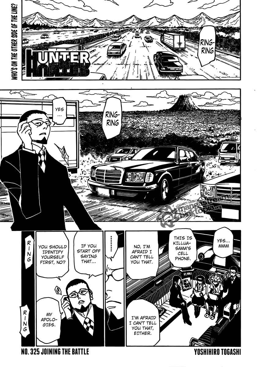 Page 1 Chapter 325 HUNTER x HUNTER