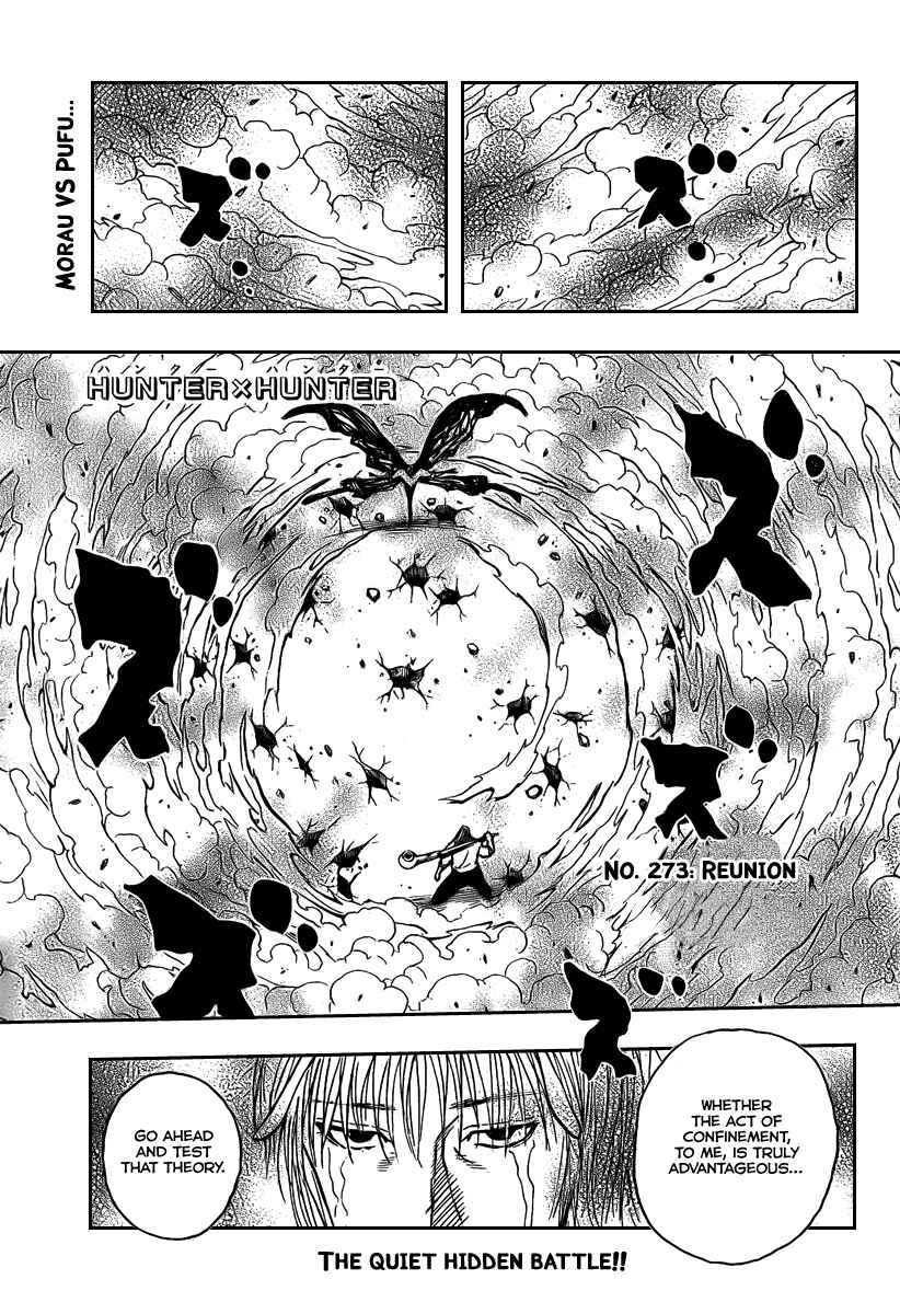 Page 1 Chapter 273 HUNTER x HUNTER