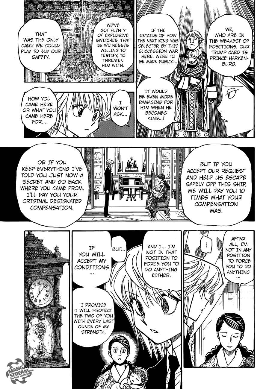 Page 18 Chapter 350 HUNTER x HUNTER