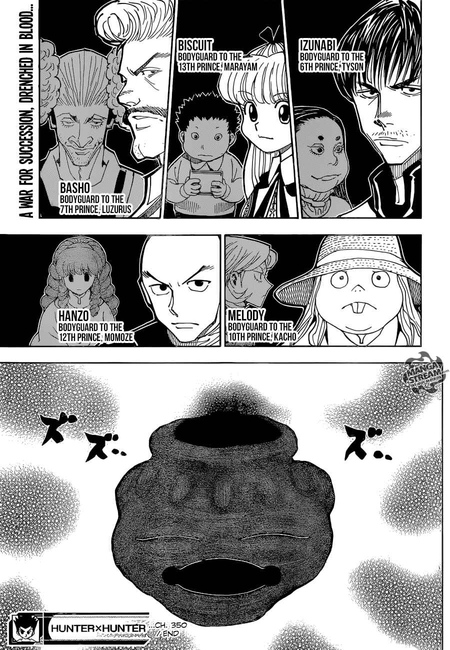 Page 22 Chapter 350 HUNTER x HUNTER