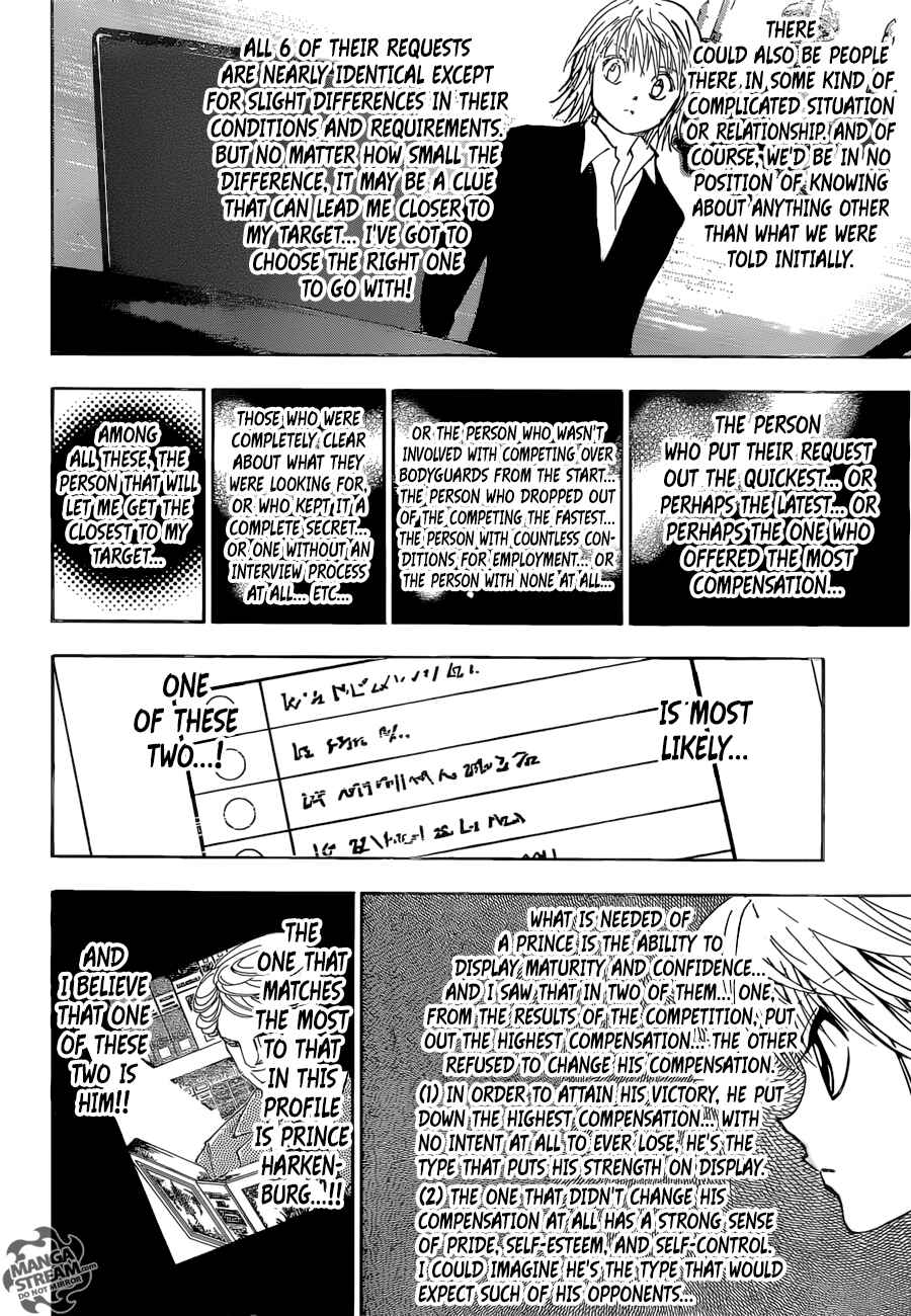 Page 9 Chapter 350 HUNTER x HUNTER