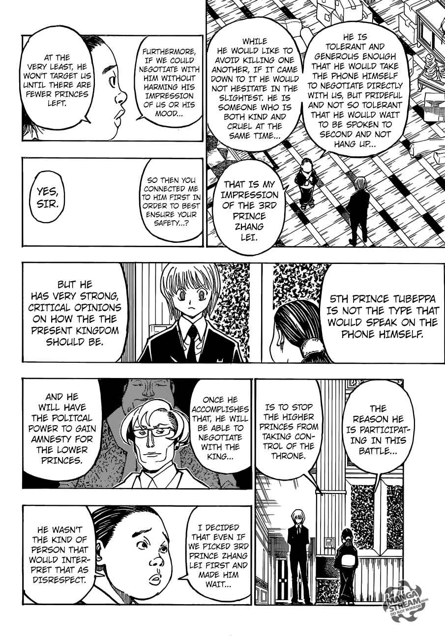 Page 13 Chapter 365 HUNTER x HUNTER