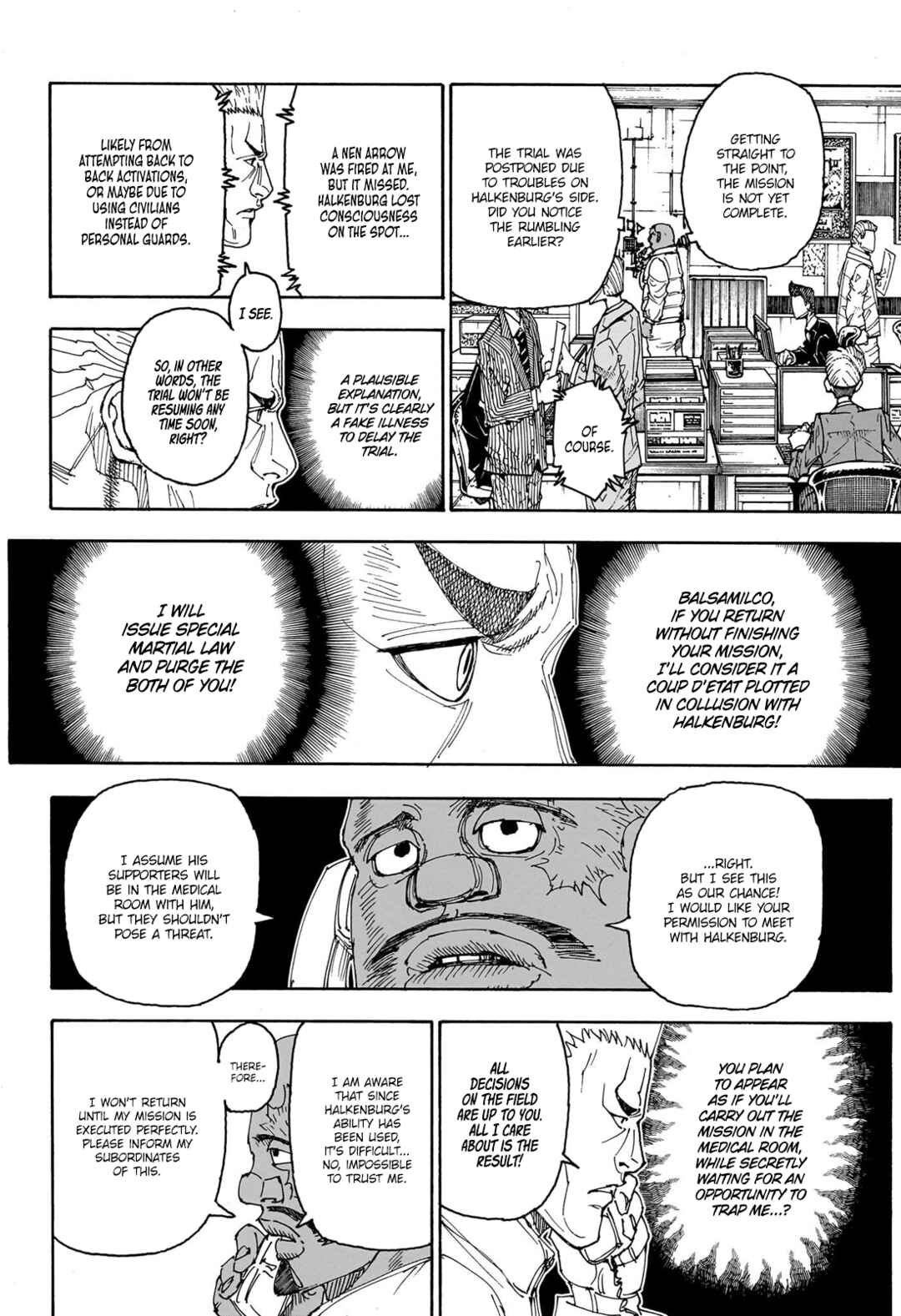 Page 9 Chapter 403 HUNTER x HUNTER