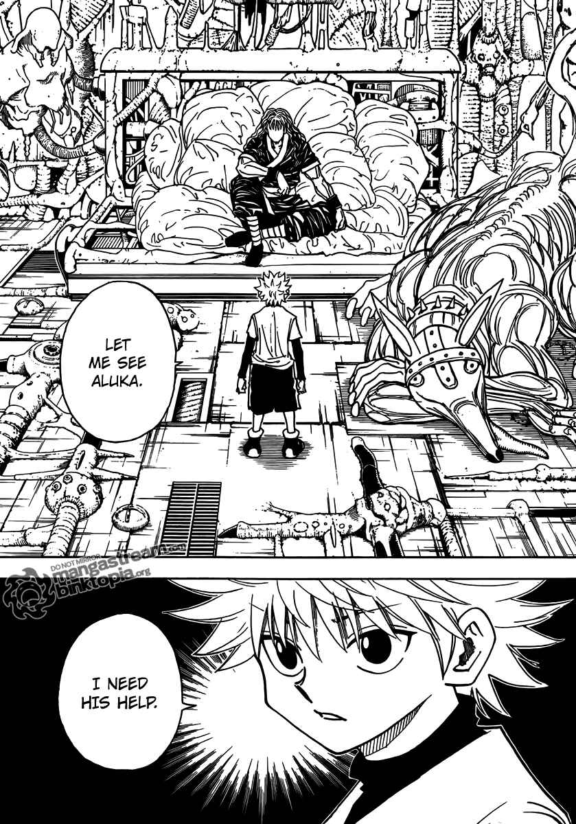 Page 17 Chapter 321 HUNTER x HUNTER