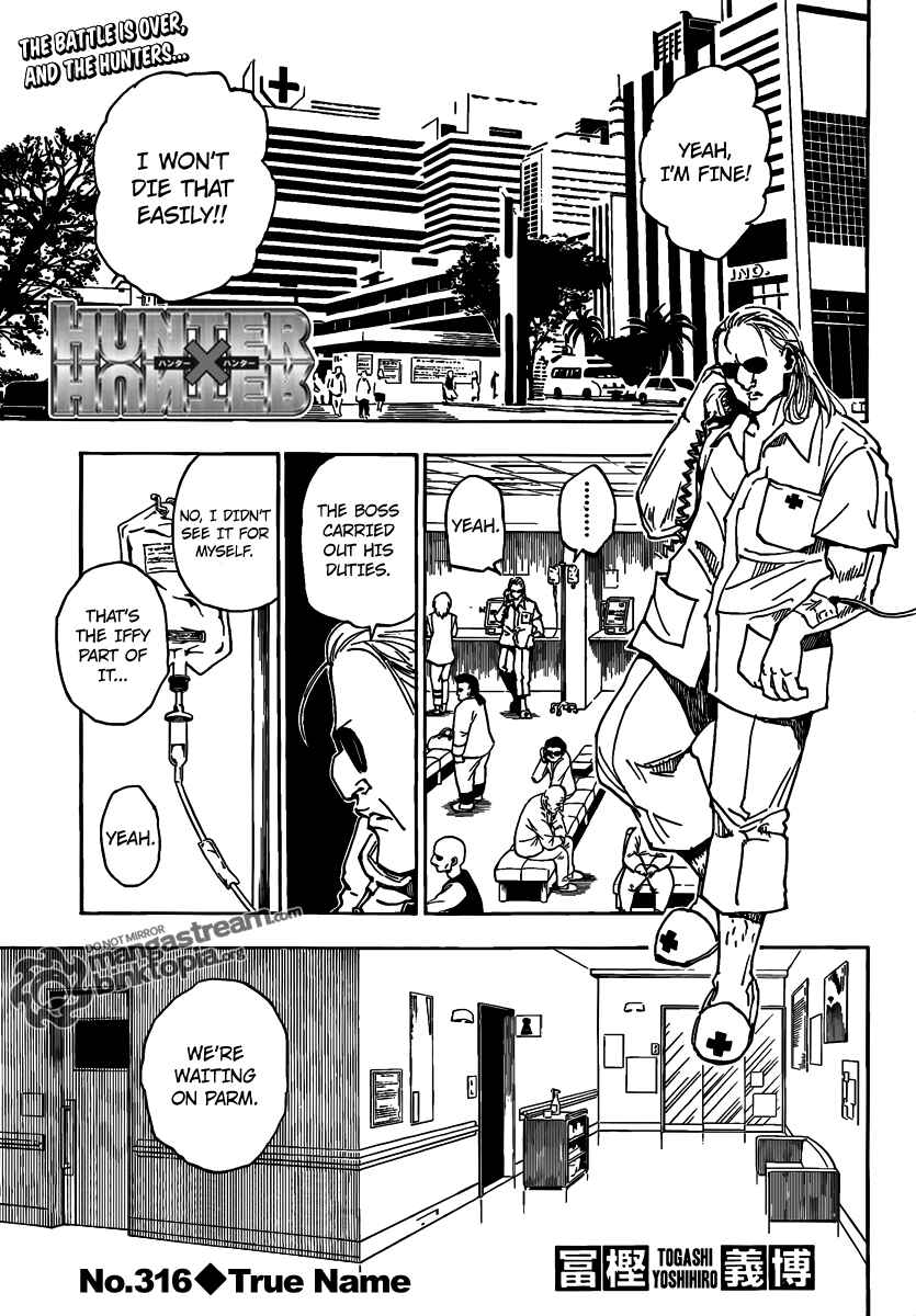 Page 1 Chapter 316 HUNTER x HUNTER