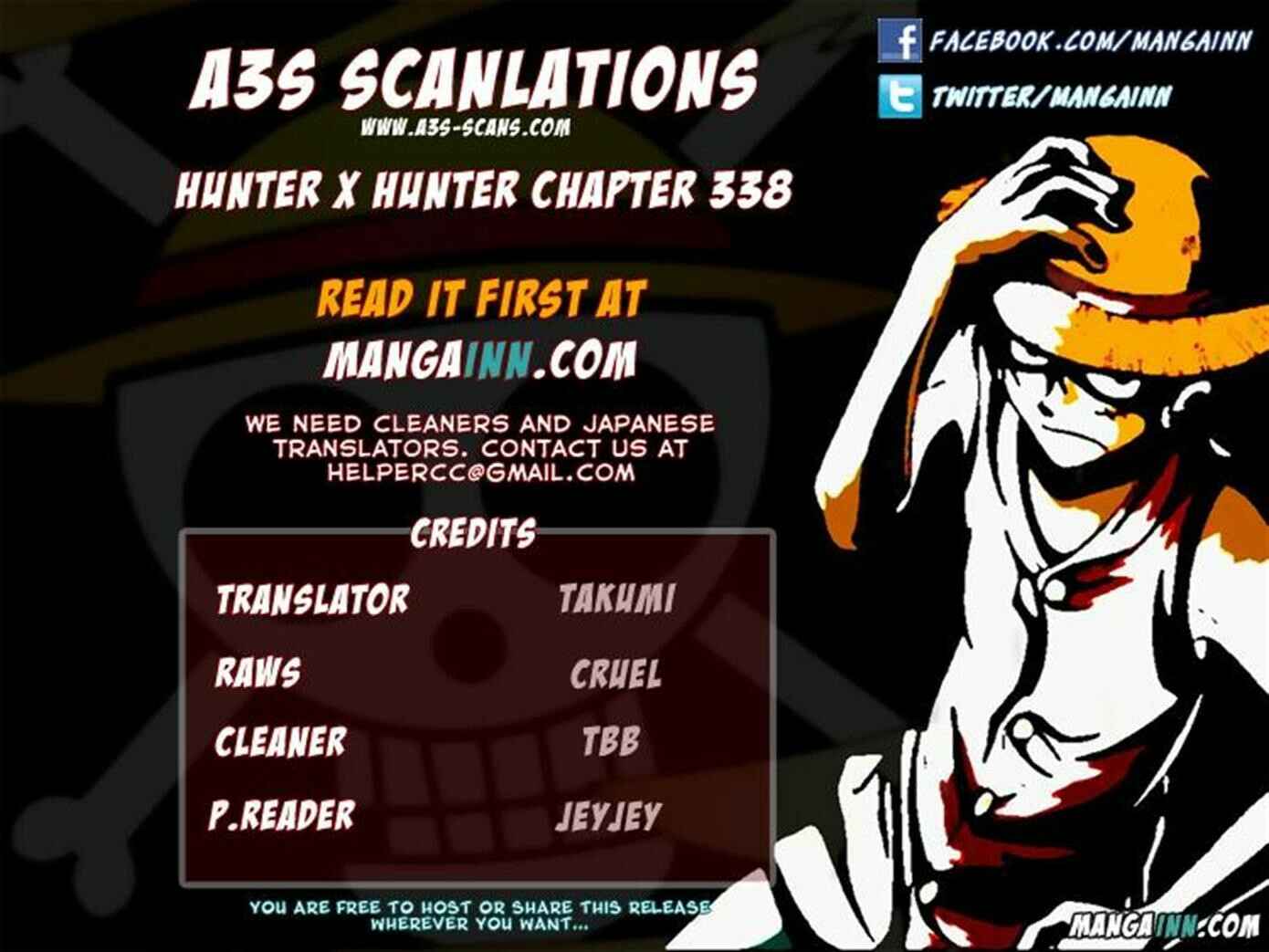 Page 18 Chapter 338 HUNTER x HUNTER