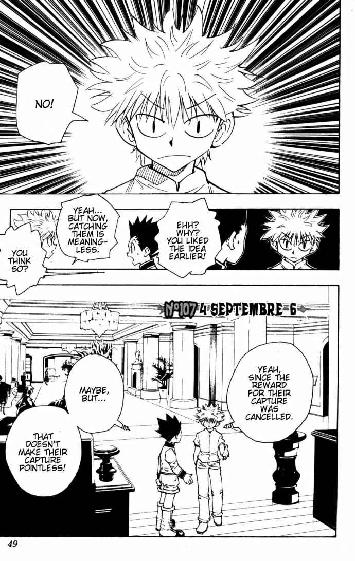 Page 1 Chapter 107 HUNTER x HUNTER