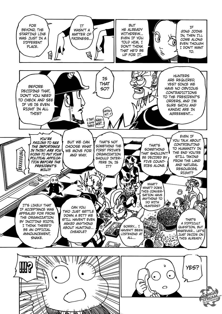 Page 18 Chapter 341 HUNTER x HUNTER