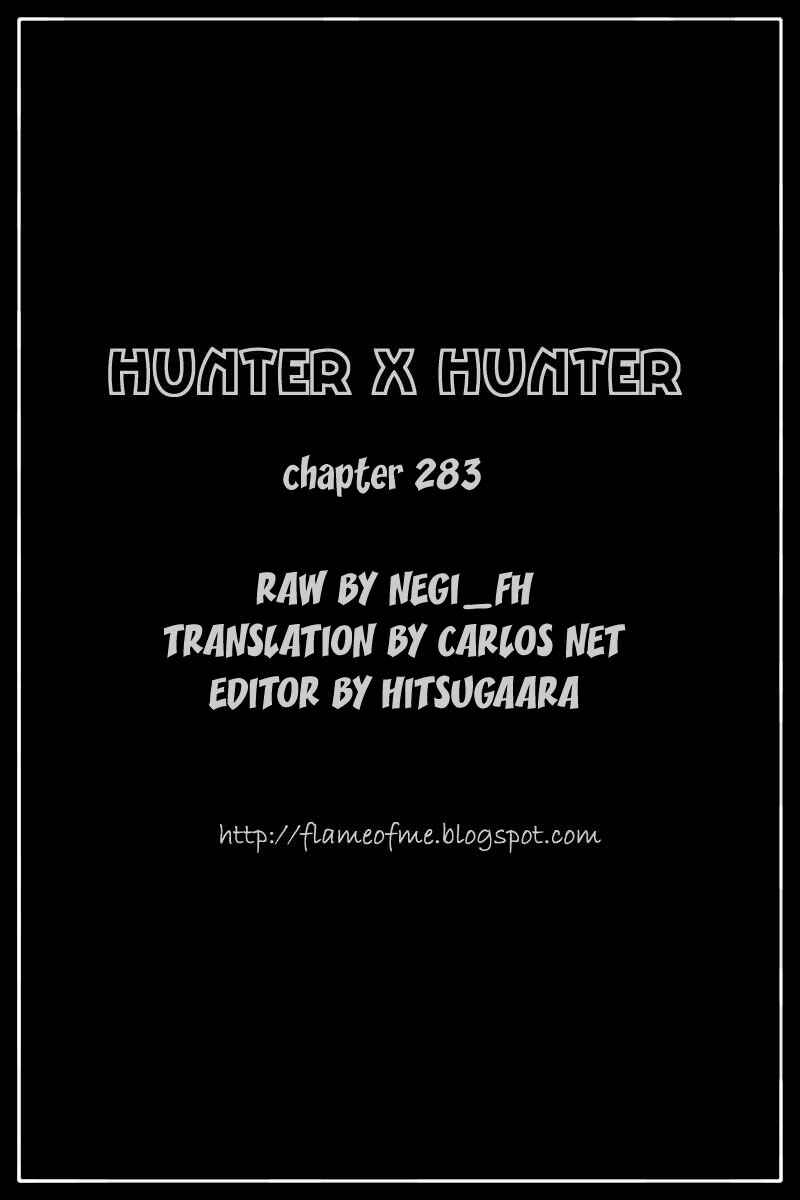 Page 20 Chapter 283 HUNTER x HUNTER