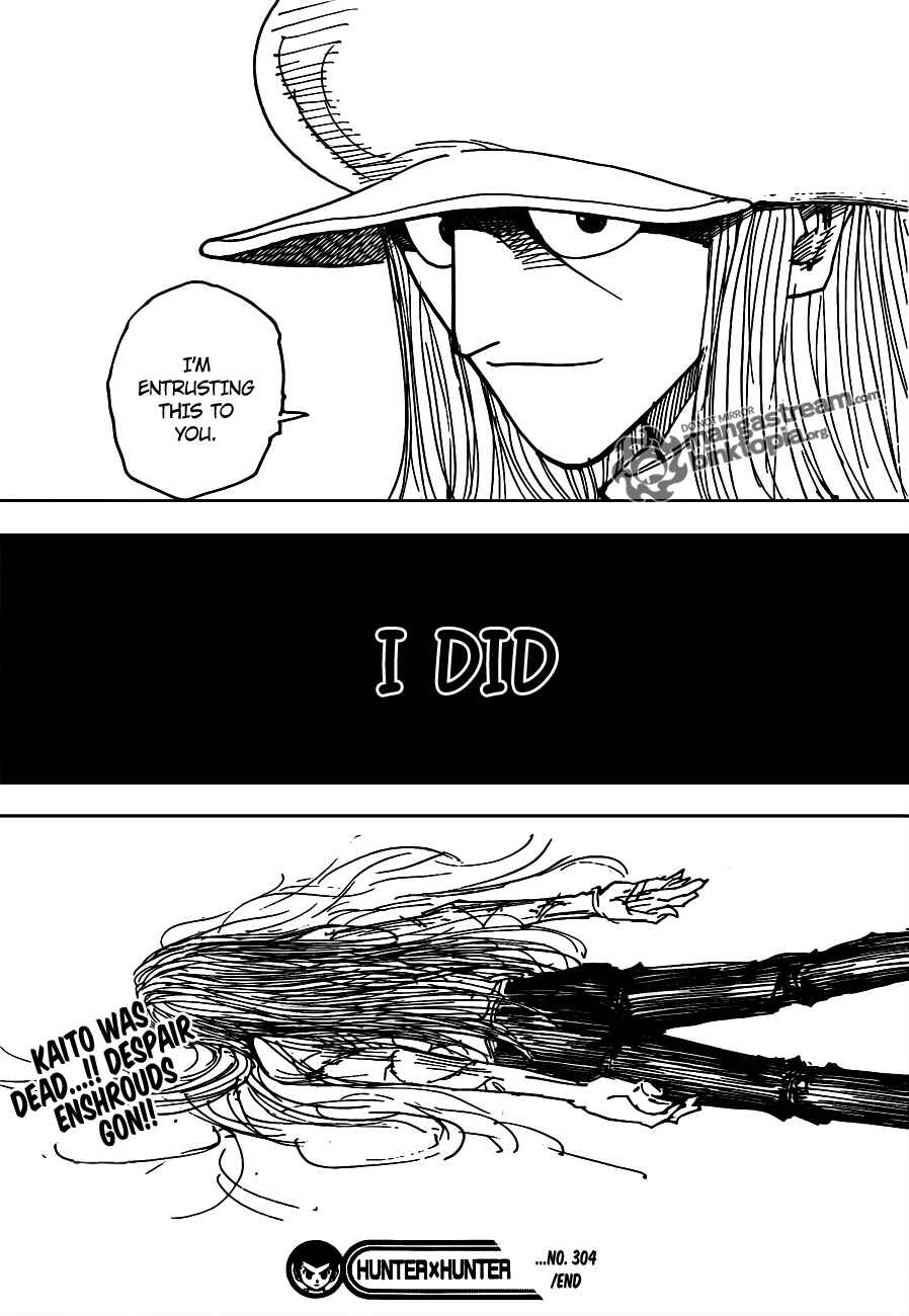 Page 18 Chapter 304 HUNTER x HUNTER