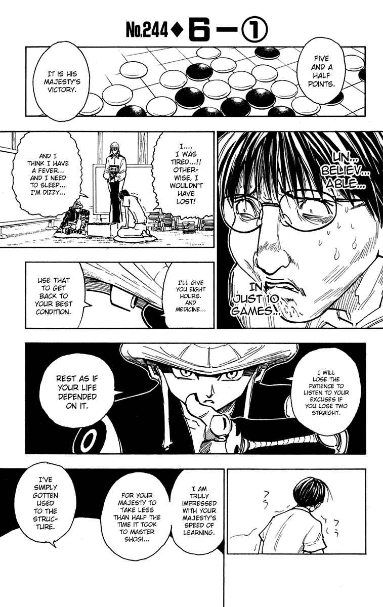 Page 1 Chapter 244 HUNTER x HUNTER