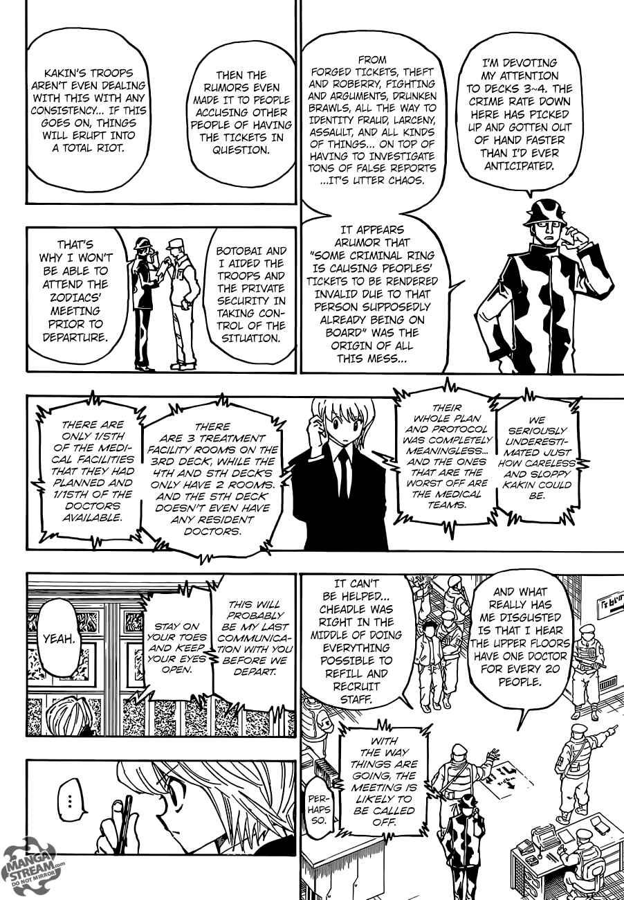 Page 15 Chapter 358 HUNTER x HUNTER