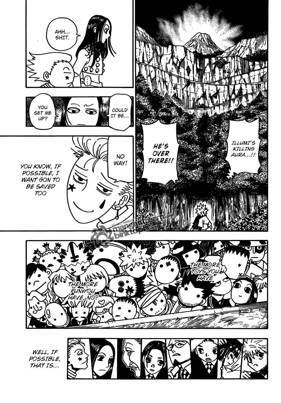 Page 17 Chapter 326 HUNTER x HUNTER