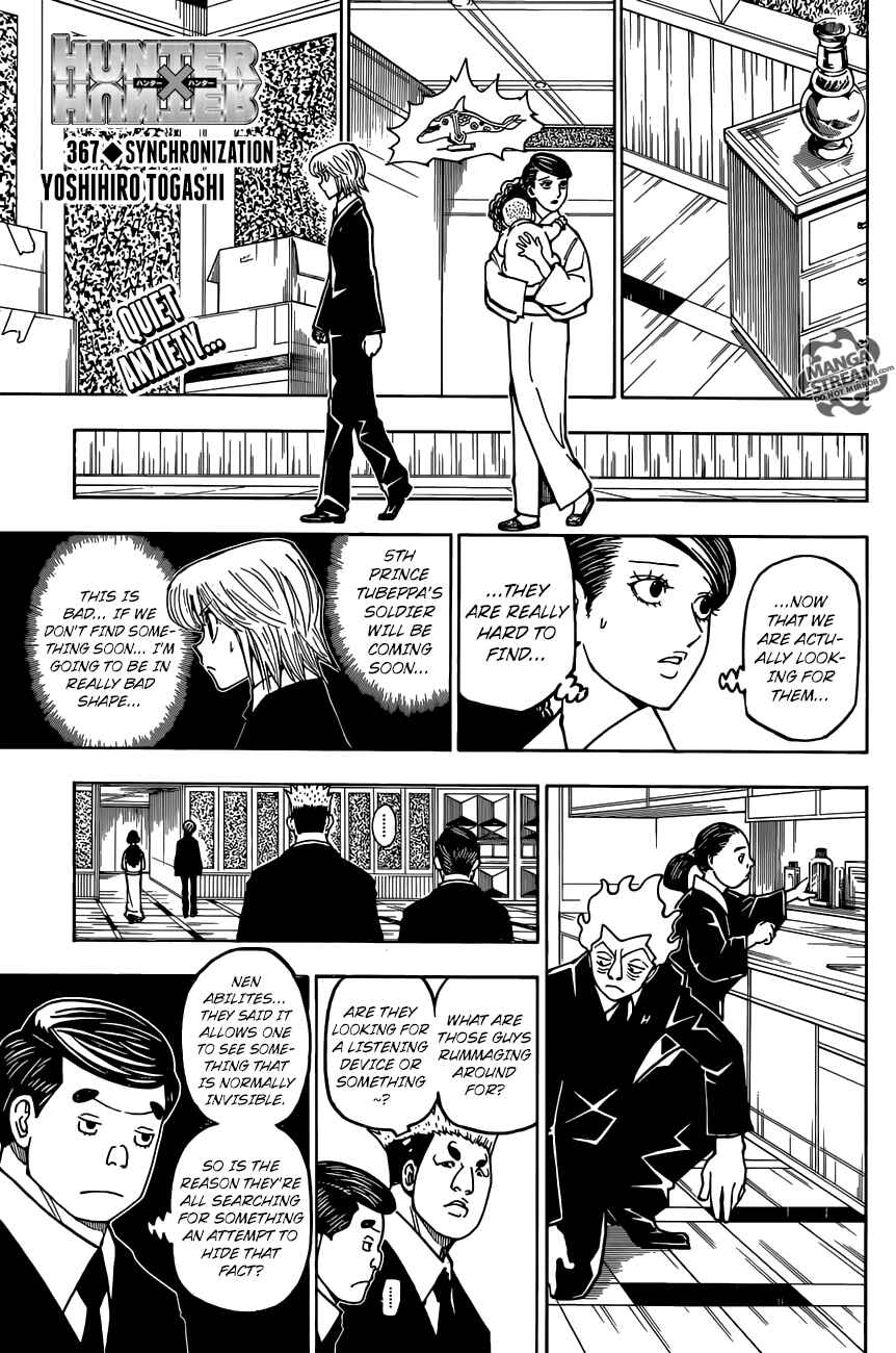 Page 1 Chapter 367 HUNTER x HUNTER