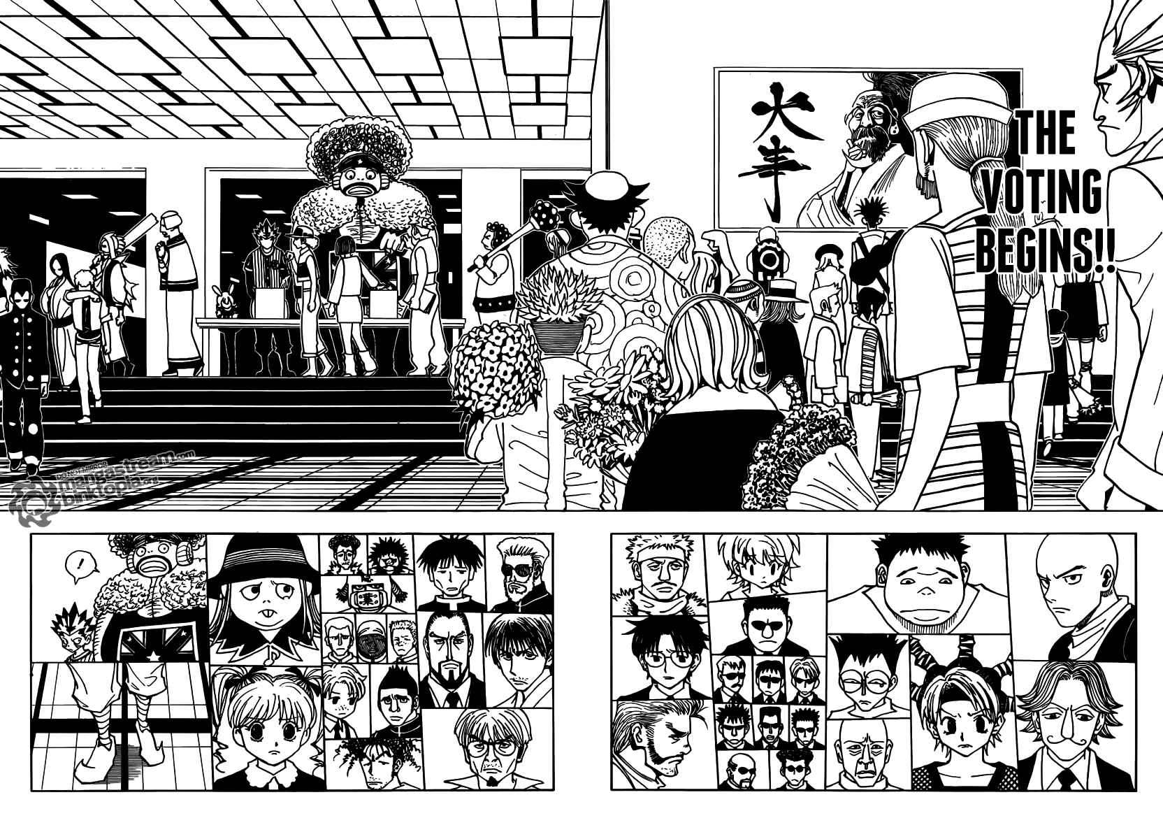 Page 10 Chapter 320 HUNTER x HUNTER