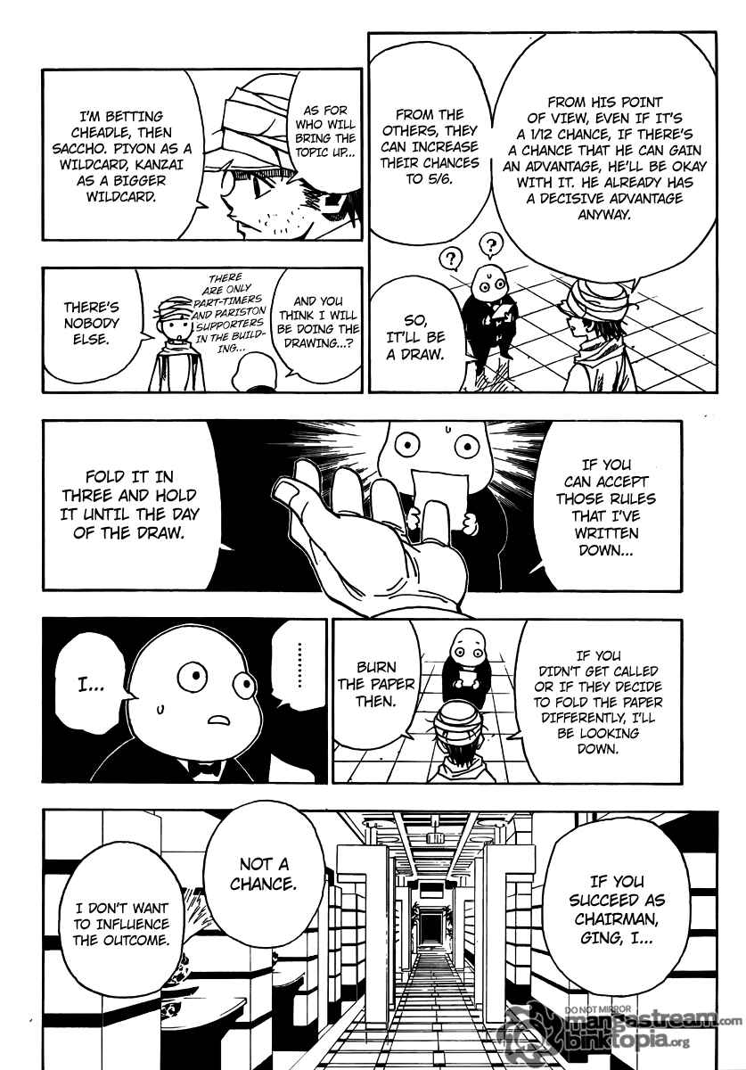Page 6 Chapter 320 HUNTER x HUNTER