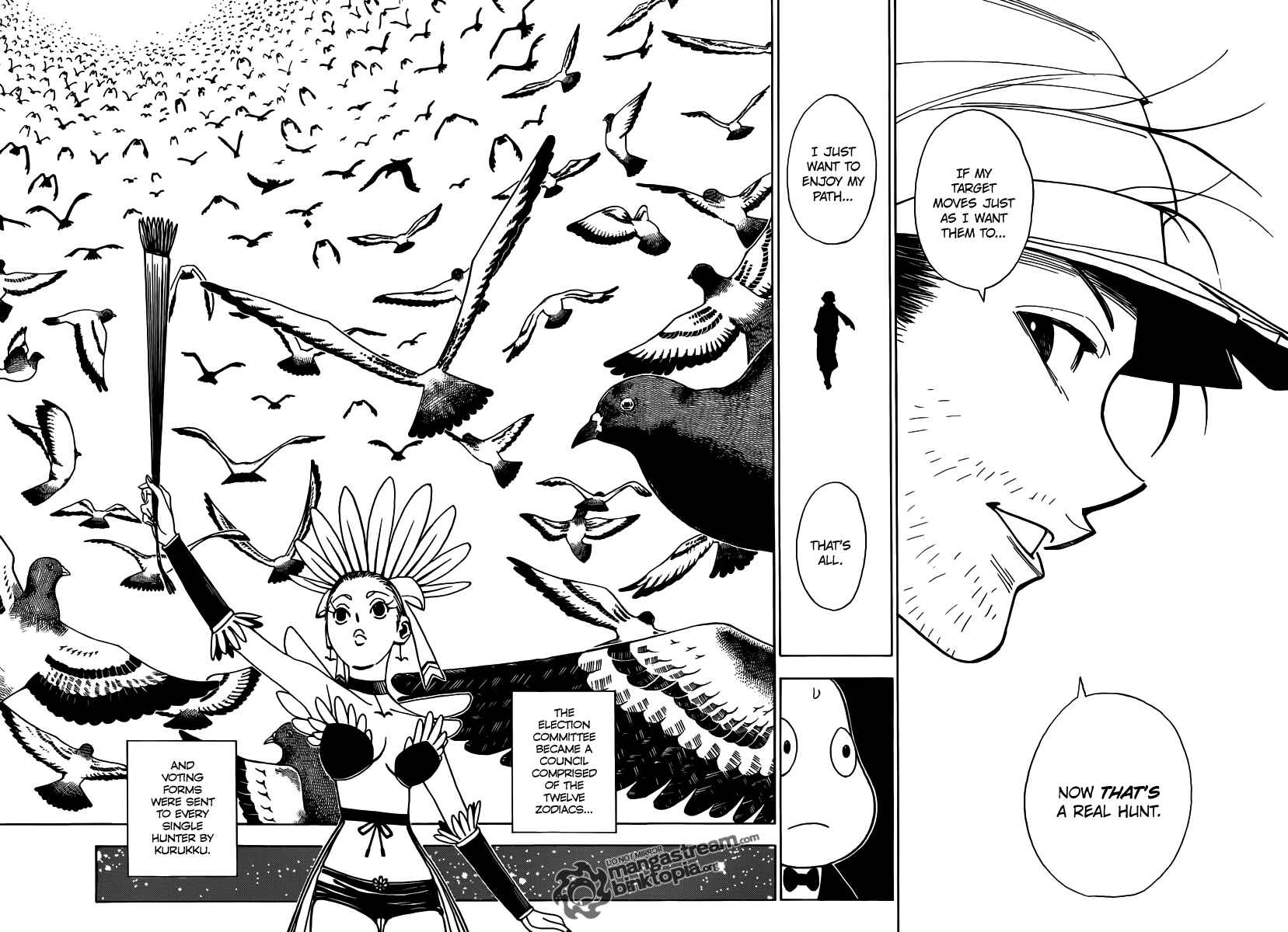 Page 8 Chapter 320 HUNTER x HUNTER