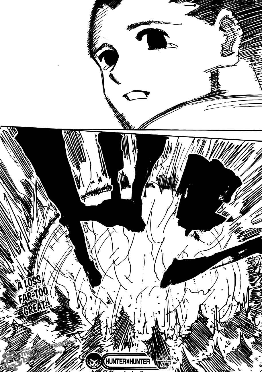 Page 18 Chapter 307 HUNTER x HUNTER