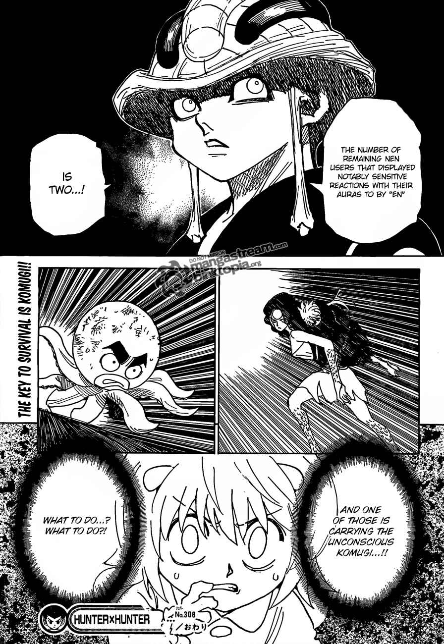 Page 18 Chapter 308 HUNTER x HUNTER