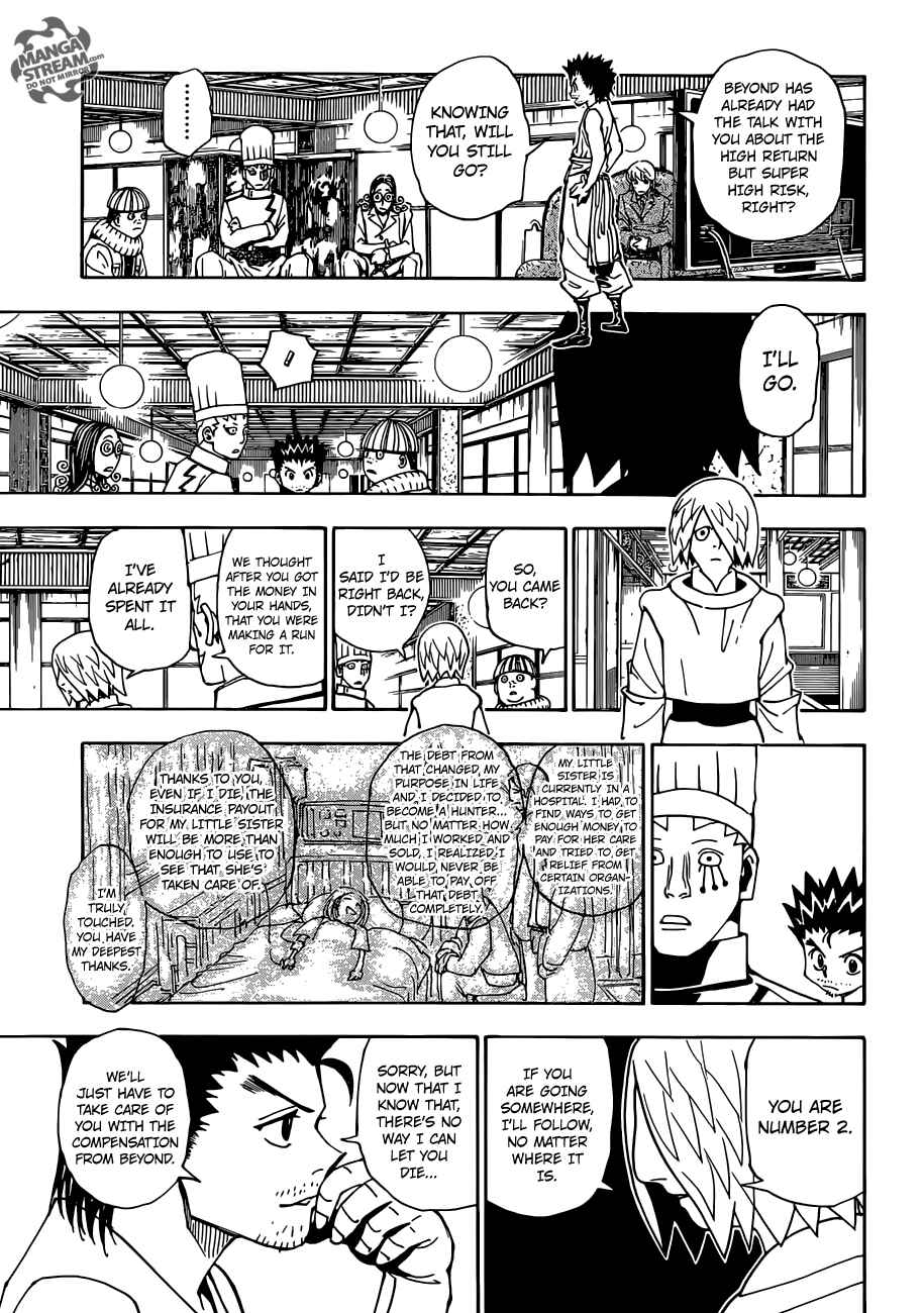 Page 18 Chapter 344 HUNTER x HUNTER