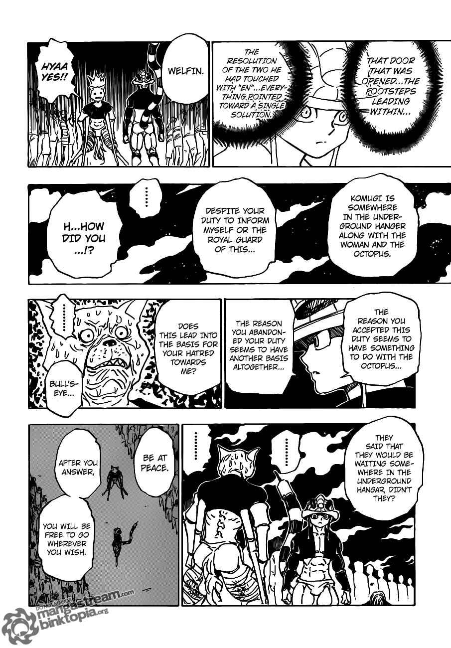 Page 11 Chapter 313 HUNTER x HUNTER