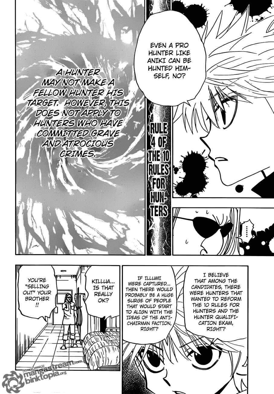 Page 16 Chapter 328 HUNTER x HUNTER