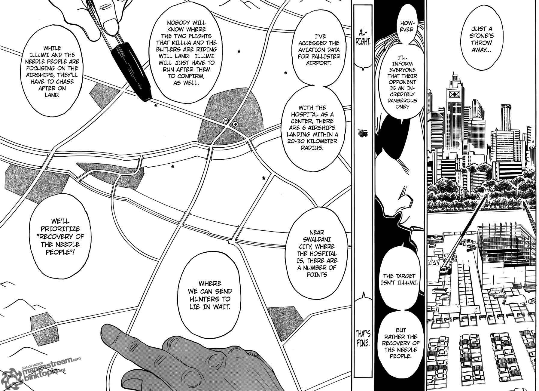 Page 18 Chapter 328 HUNTER x HUNTER