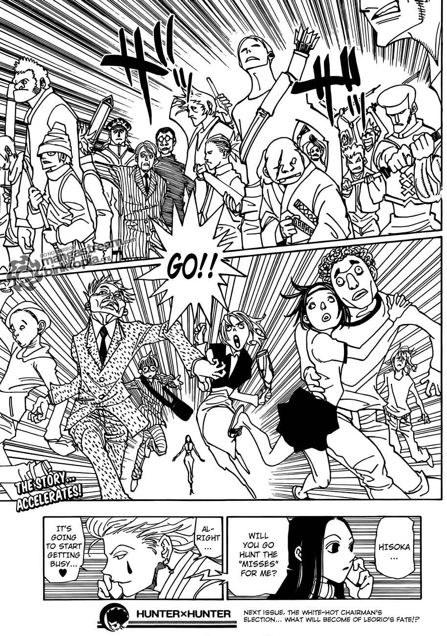 Page 20 Chapter 328 HUNTER x HUNTER