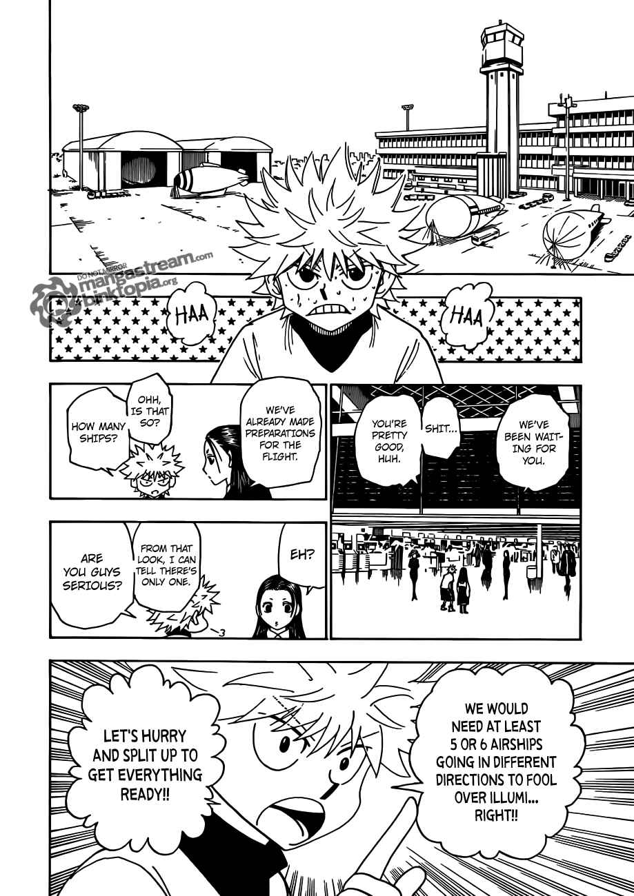 Page 8 Chapter 328 HUNTER x HUNTER