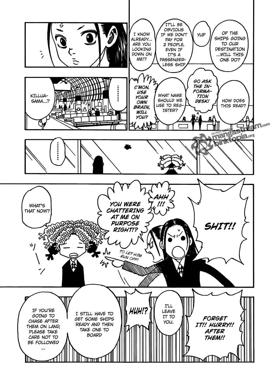 Page 9 Chapter 328 HUNTER x HUNTER
