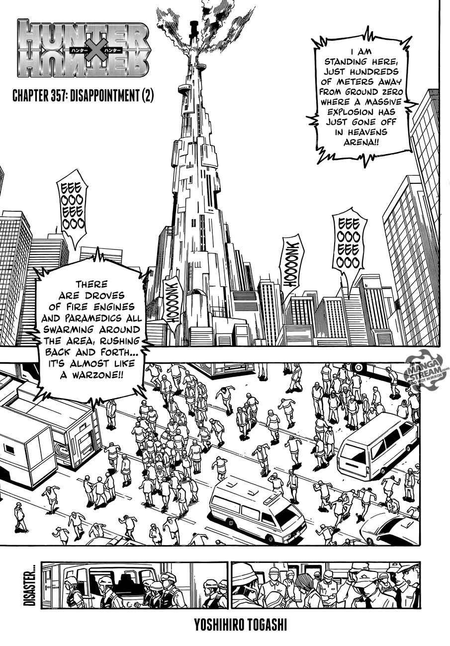 Page 1 Chapter 357 HUNTER x HUNTER