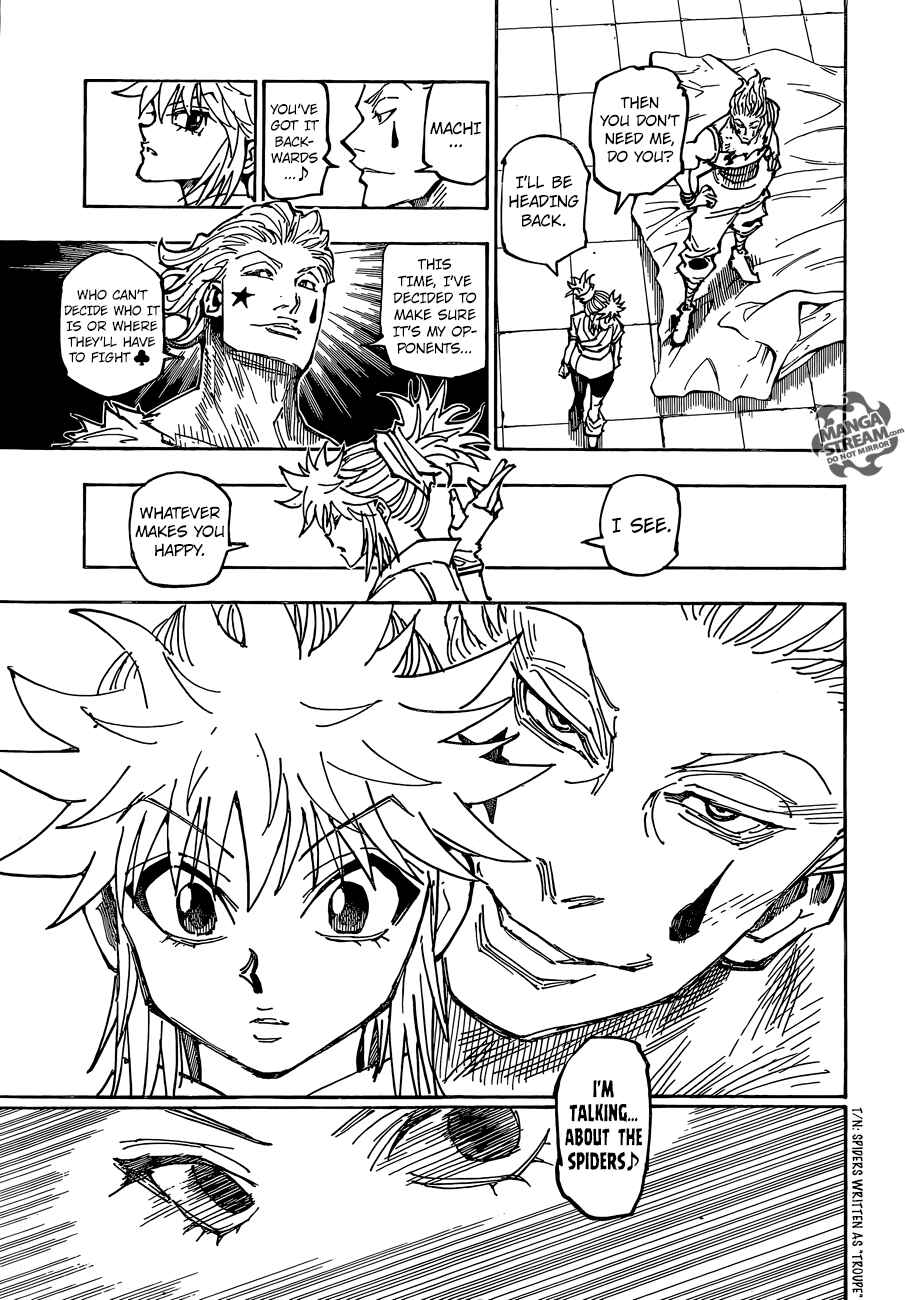 Page 14 Chapter 357 HUNTER x HUNTER