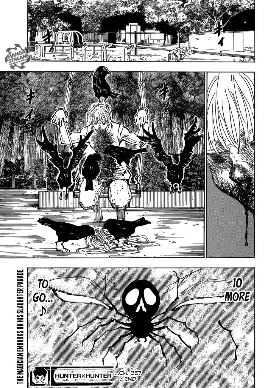 Page 20 Chapter 357 HUNTER x HUNTER
