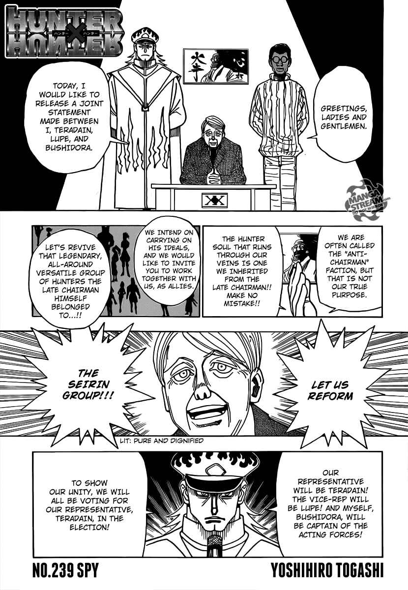 Page 1 Chapter 329 HUNTER x HUNTER