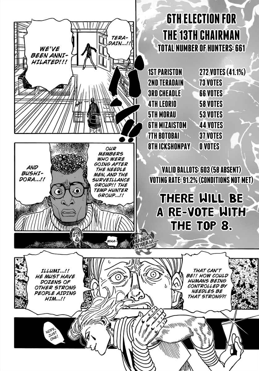 Page 16 Chapter 329 HUNTER x HUNTER