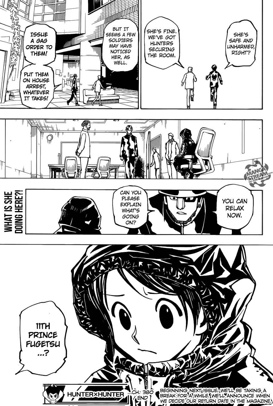 Page 19 Chapter 380 HUNTER x HUNTER