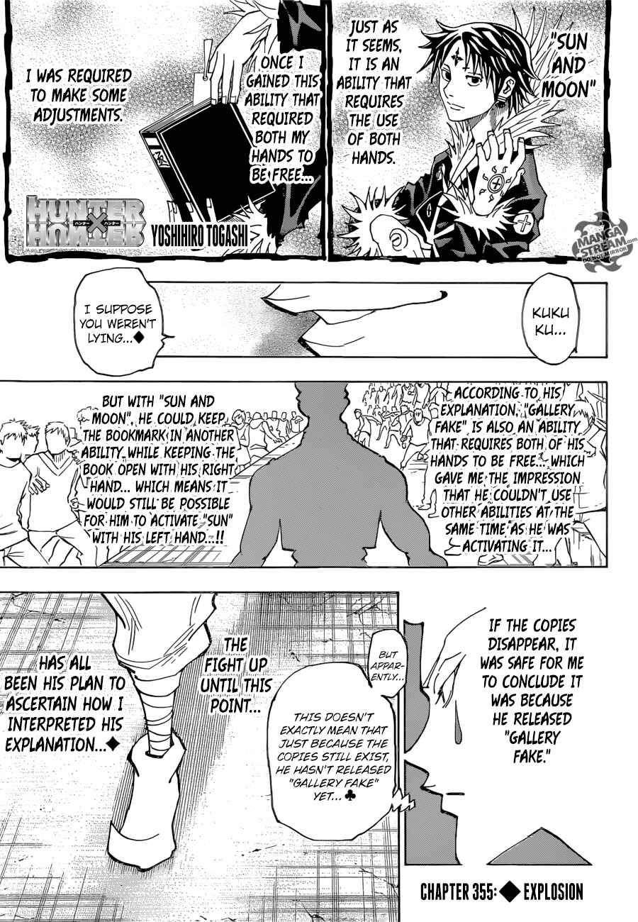 Page 2 Chapter 355 HUNTER x HUNTER