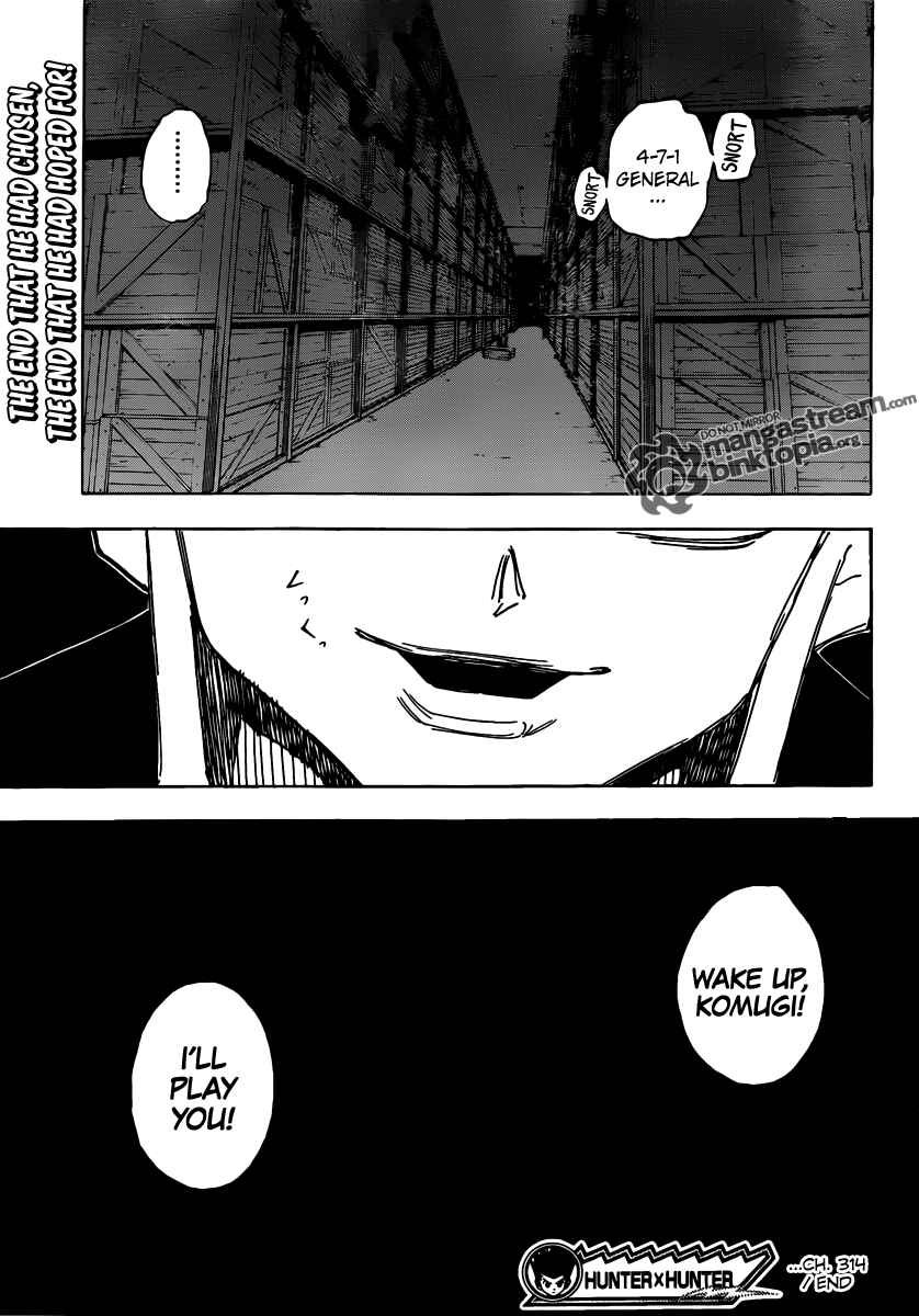 Page 18 Chapter 314 HUNTER x HUNTER